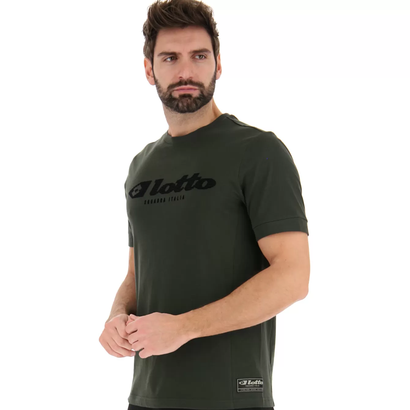 Man Lotto Athletica Due V Tee