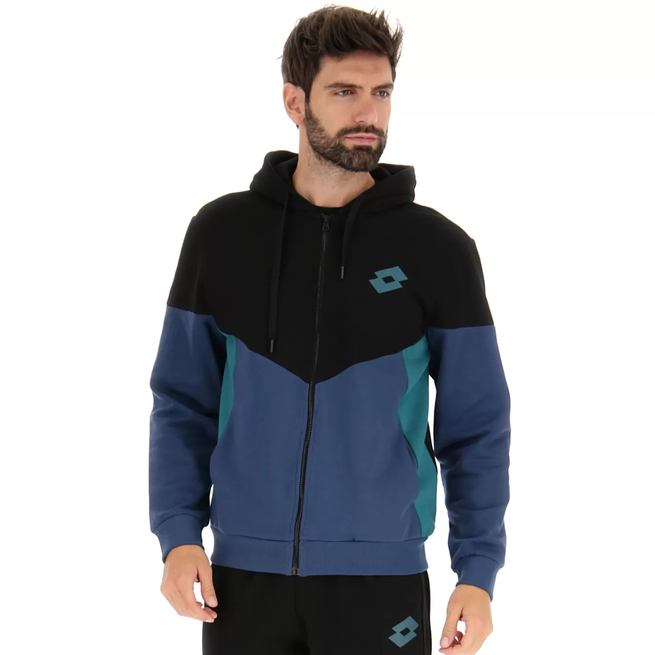 Man Lotto Athletica Plus Ii Sweat Fz Hd