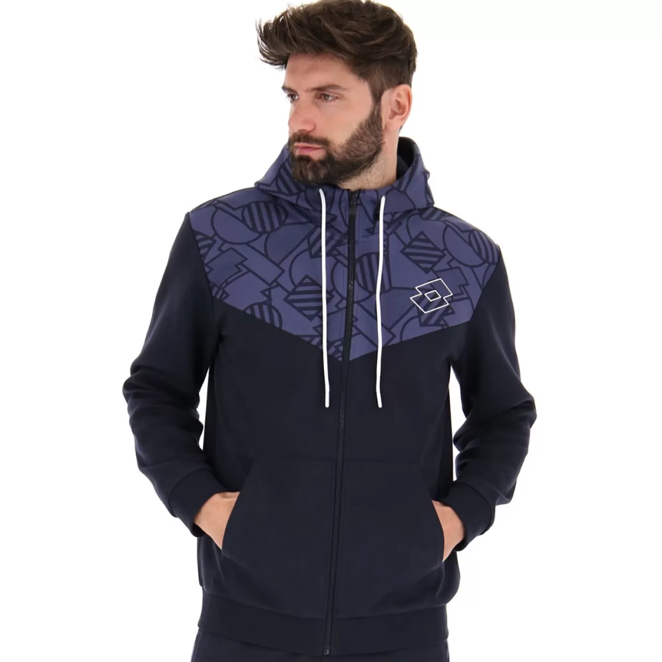 Man Lotto Athletica Prime Sweat Fz