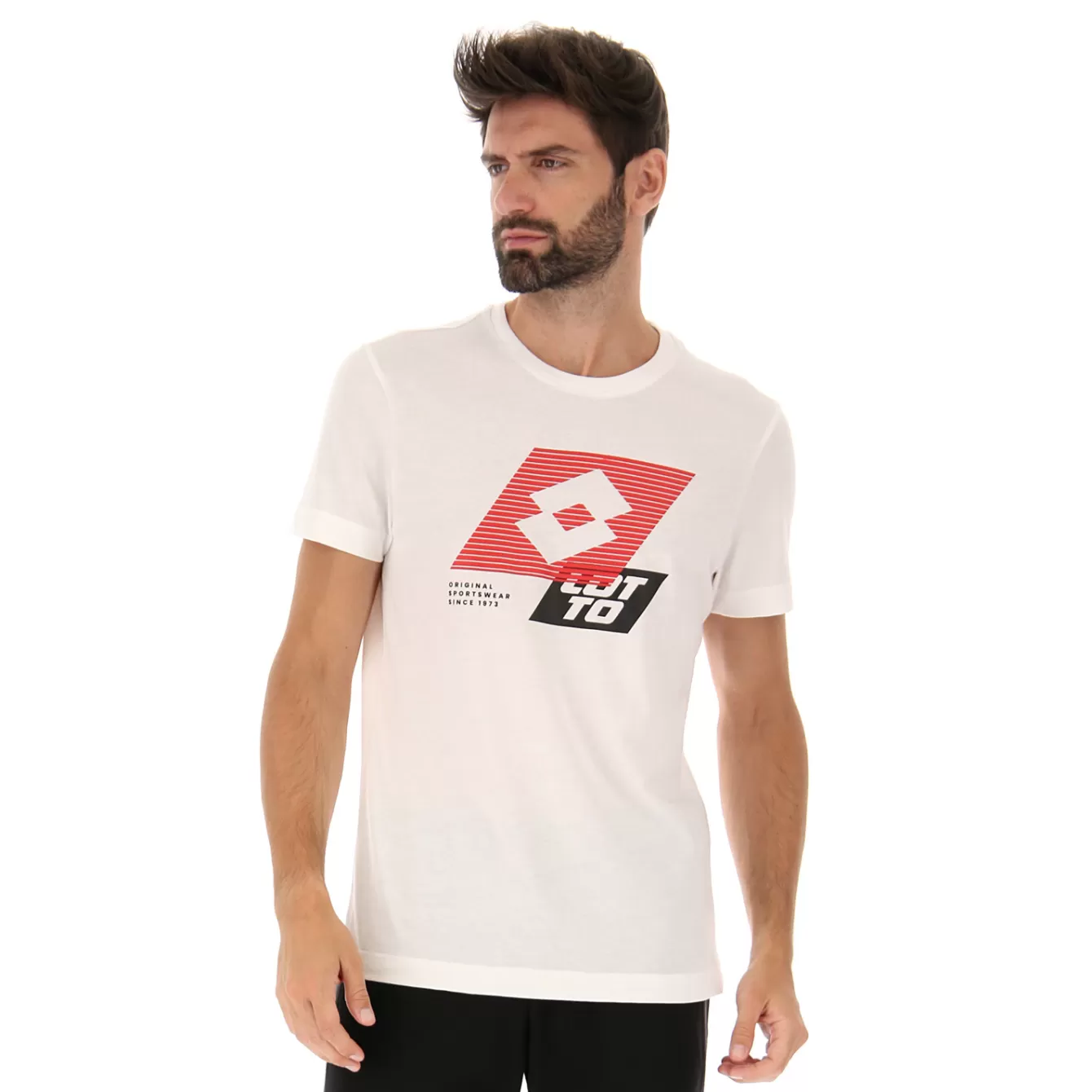 Man Lotto Logo Uno Tee