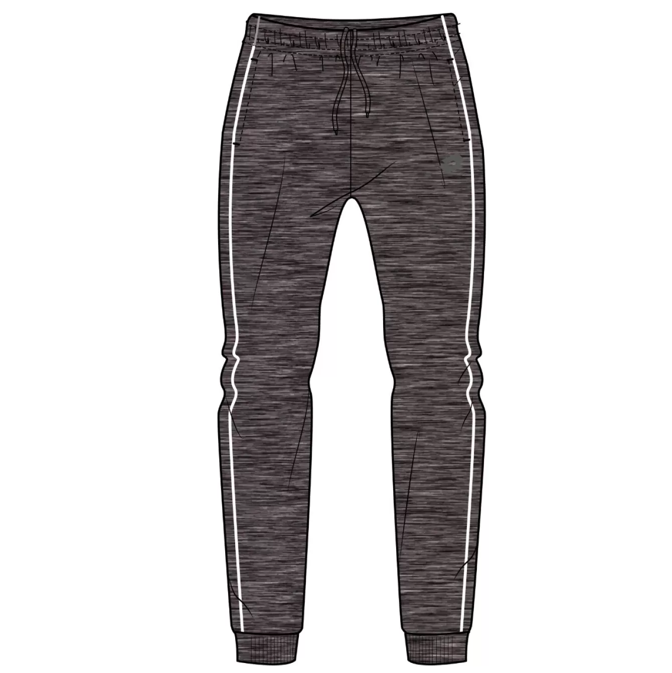 Man Lotto Msc Pant Cuff Ii Mel