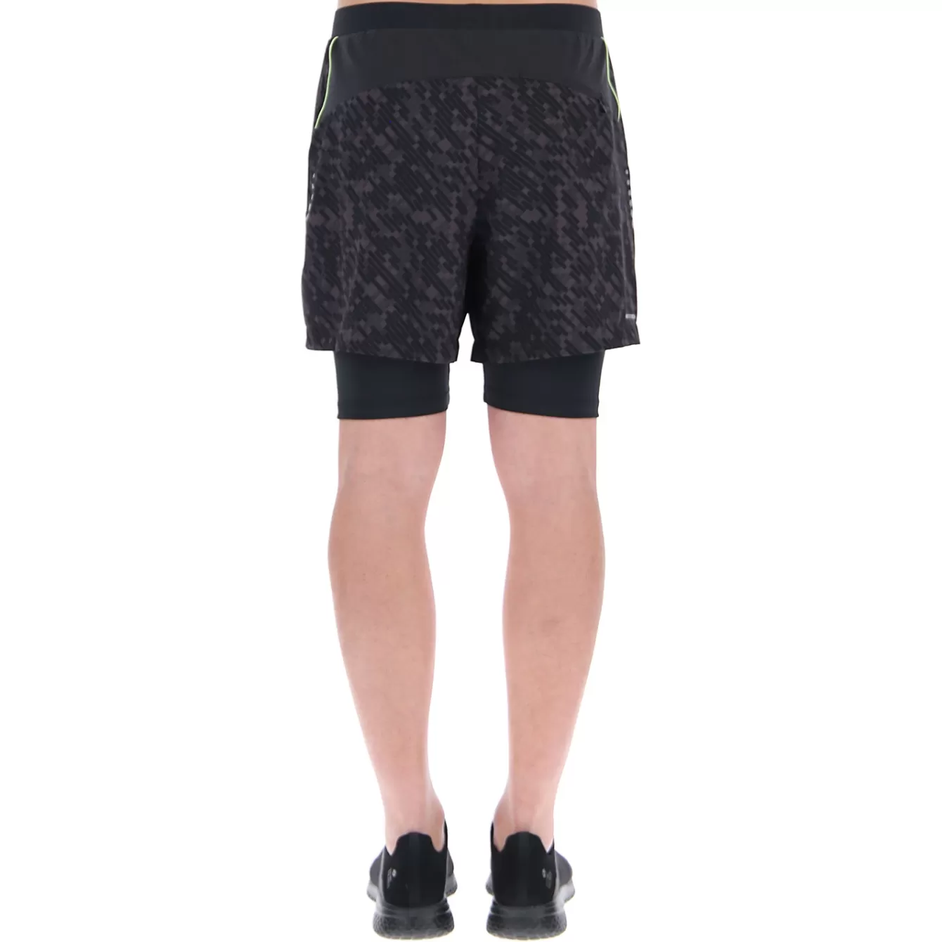 Man Lotto Run&Fit Short Prt Pl