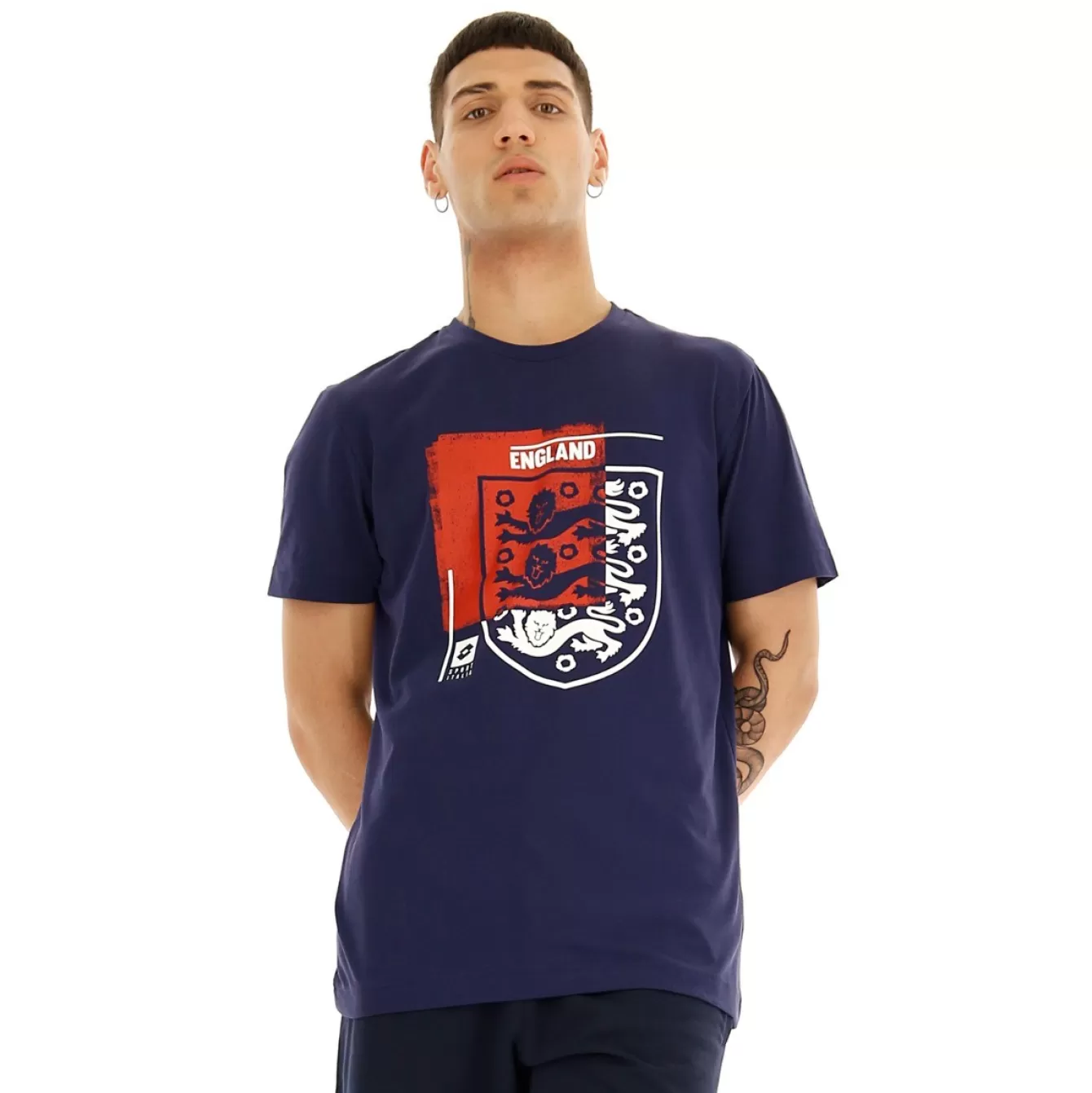 Man Lotto Tee Wc22 England